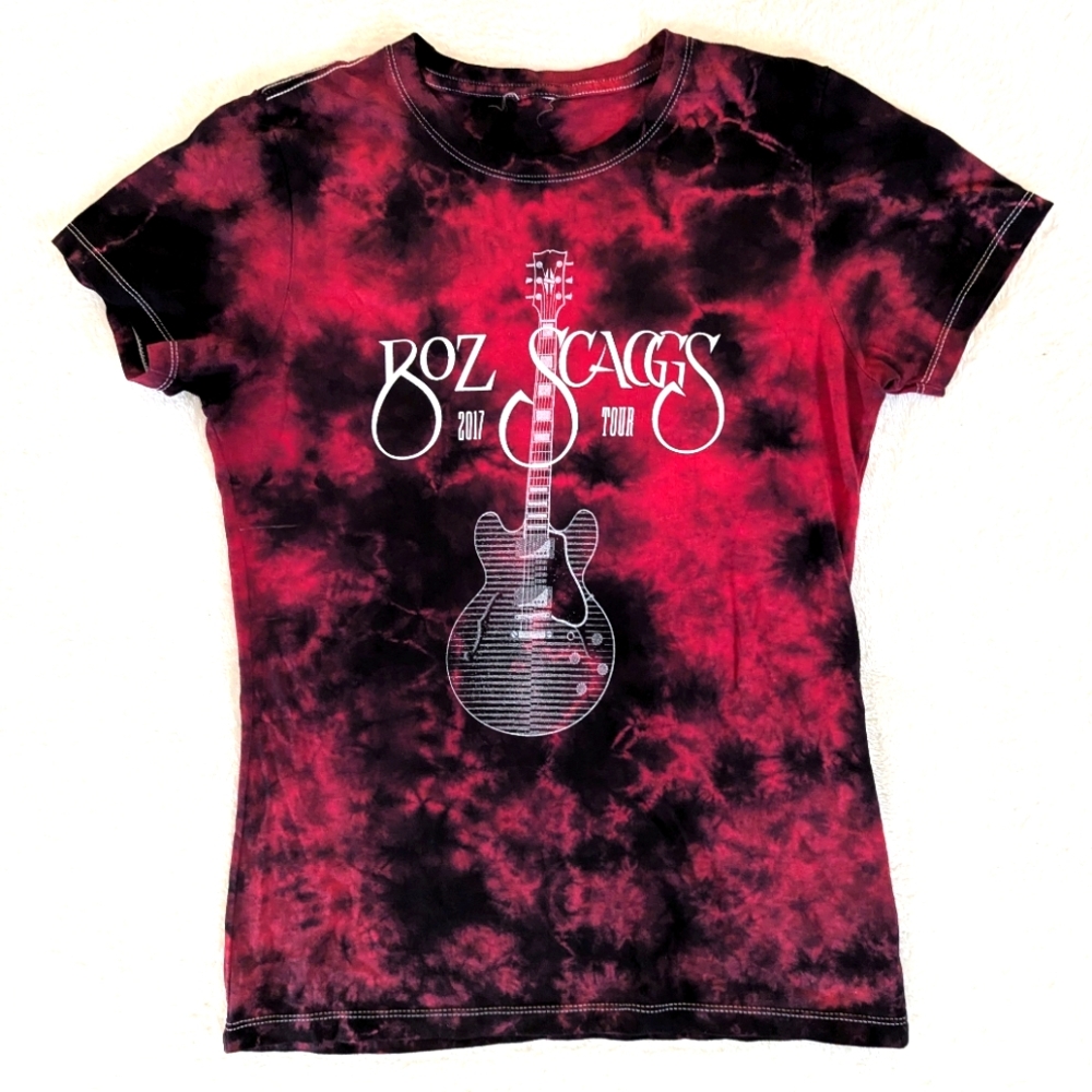 BOZ SCAGGS Women's 2017 Tour T-Shirt Size S No Tag